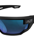 Vision Type X Safety Glasses With Blue Mirror Lens Anti Fog Coating Scratch Resistant Lightweight Frame