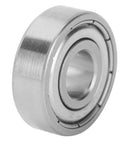 Close-up of a Stainless Steel High Speed Quiet Roller Skate Bearing for Skates Skateboards Longboards Inline and Electric Boards 7x19x6mm