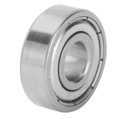 Close-up of a Stainless Steel High Speed Quiet Roller Skate Bearing for Skates Skateboards Longboards Inline and Electric Boards 7x19x6mm
