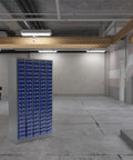 100 Drawer Parts Cabinet With ABS Drawers, Tool And Hardware Organizer Cabinet in workshop
