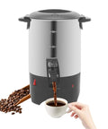 5.2L Heavy Duty Large Capacity Commercial Coffee Urn With Quick Brew For Offices, Catering And Churches, stainless steel percolator