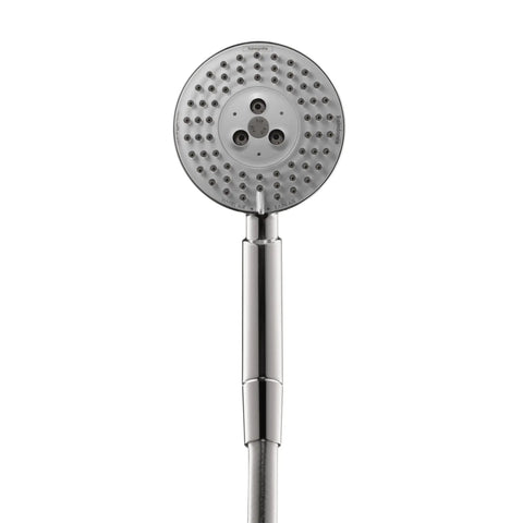 Raindance S 100 AIR Green Three Jet Handshower With Soaking BalanceAir Modes Chrome Finish Delivers Ultra Lux Spa Vibe Water Flow Up To 2.0 GPM