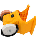 Heavy Duty Cordless Mini Bench Grinder With Reinforced Guard And Slim Abs Frame for easy metal sharpening and deburring.