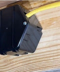 Five Pack Open Splice Junction Box UL Listed One Piece Splice Box With Four Sided Wiring Slots 25.8 Cubic Inches Capacity