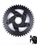 Mid Drive Chainring Set For BBS01 BBS02 BBSHD, 44T Chainring with Offset Sprocket, Ebike Conversion Kit Part
