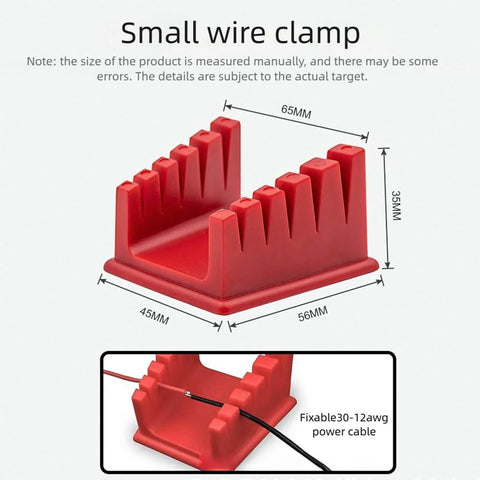 Small wire clamp accessory for All In One Soldering Jig Kit For Electronics Assembly With Adjustable Fixing Fixture And Cable Clamp