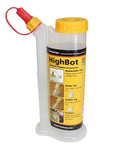 HighBot FC-2182 No Drip 6 Ounce Woodworking Glue Bottle with replaceable tips and wide mouth for easy filling, multicolor dispenser.