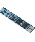 Heavy Duty 2S BMS 8.4V 8A Lithium Battery Protection Board for 18650 Cells with circuit components and clear labeling.