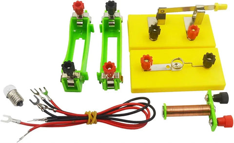 Electromagnet Experiment Kit For Hands On Science Education In Electricity And Magnetism High School Physics Lab Box components