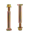 Two Sets Of Deck Wheel Bolts With Lock Nuts For Wide Deck Wheels Three Eighths By Sixteen Threads With Two And Five Eighths Inch Shoulder