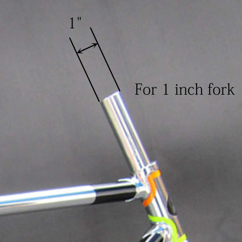 1 Inch Bicycle Handlebar Stem Spacer 25.4mm Alloy Aluminum Fork Headset Spacer 5mm 10mm Silver Old School Dope Fixed Gear