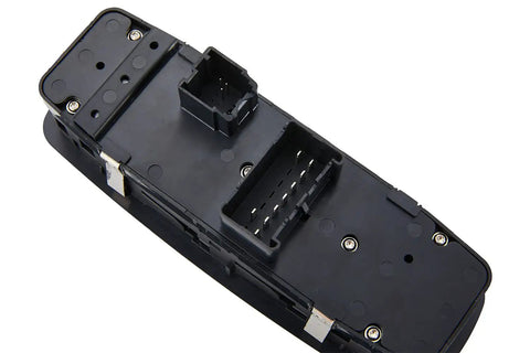 Back view of Front Left Power Window Master Switch for 2012 2013 2014 2015 Dodge Grand Caravan, Chrysler Town and Country, Ram 1500 2500 and 2015 Ram 3500 Replacement OE 68110867AB 68298867AA 3 Plus 9 Pins