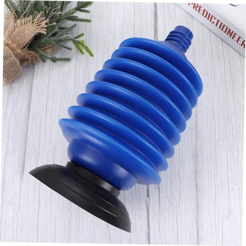 No Sweat Heavy Hitter 2 Pack Plunger with accordion bellows and black base for toilet clog blasting and drain unclogging.