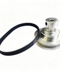 Check Out This Awesome 5 To 1 Timing Pulley Kit With 16 T And 80 T Gears For Smooth 3D Printer Motion, Featuring Super Tight 2Gt Belts That Stop Slipping And Give You Serious Low Speed High Torque Power For Any Project. 16T 80T aluminum pulleys and 2GT belt