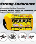Speedy Pizza 1350mAh 6S LiPo Battery 22.2V 150C With XT60 Plug for FPV Racing RC Quadcopter Helicopter Airplane Two Pack