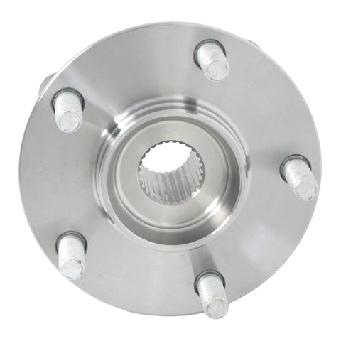 Front Wheel Bearing And Hub Assembly Replacement For Mitsubishi Lancer AWD 2008 To 2015 513300 Beefy Chrome Steel High Torque