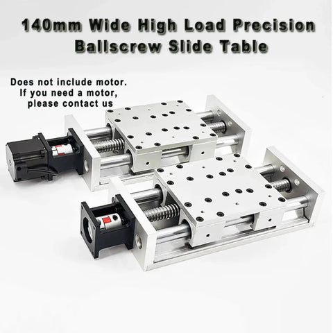 Heavy Duty Ball Slide Table Linear Actuator Delivering Butter Smooth X Y Z Movement With Rock Solid Stability And Dead On Precise 0.03 Millimeter Accuracy for high load precision positioning.