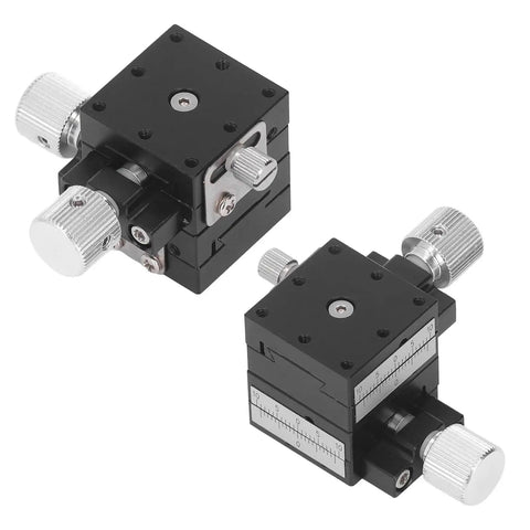 Axes Sliding Stage Pro Grade With Dovetail Guide And Lead Screw, precision aluminum alloy XY stage for optical alignment