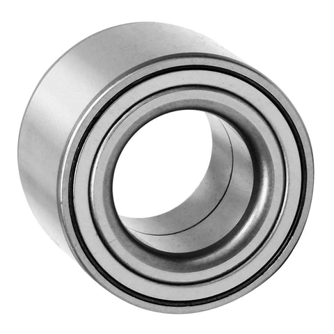 Close-up of rear wheel bearing from Rear 2Pc Wheel Bearings Replacement Kit For Ford Focus 2000 2001 2002 2003 2004 2005 2006 2007 2008 With Rear Drum Brakes Includes 2 Bearings And Durable OEM Designed Assembly For Smooth Quiet Ride And Long Lasting Performance.
