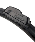 Top Notch All Season Windshield Wiper Blades Set Of Two 22 Inch For Cars And Trucks close-up view of the blade connector.