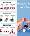 Hands On Chemistry Molecular Model Kit For Students And Teachers 136 Pcs Organic And Inorganic Chemistry Learning Set demonstrating models