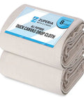 Heavy Duty Cotton Canvas Drop Cloth 4 X 15 Feet Pack Of 2 For Painting And Renovations, Protects Floors And Furniture.