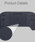 Close-up of Heavy Duty Foldable Car Tray For Tesla Cybertruck Steering Wheel Hook with textured surface and cup holders.