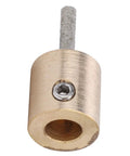 Diamond Grinder Bit Head For Glass And Tile Work Pro Grade Heavy Duty Stained Glass Drill Bits With Brass Core MCB18