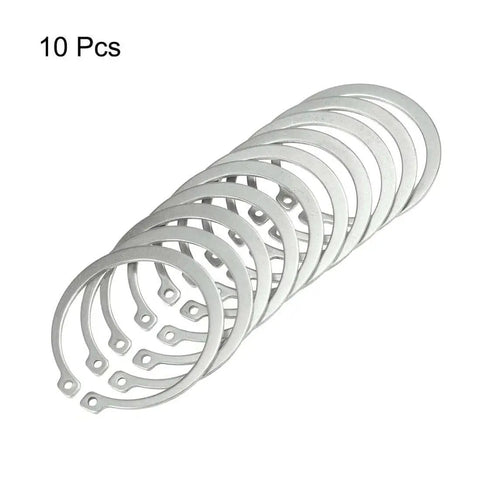 65mm External Circlips C Clip Retaining Rings 304 Stainless Steel Set Of 10 For Shafts And Machinery Secure Parts In Machined Grooves
