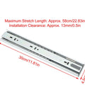 12 Inch Ball Bearing Drawer Slides With Full Extension For RVs Yachts And Home Drawers 30KG Heavy Duty Cabinet Rails