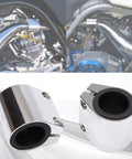 Beefy 1 Inch Exhaust Sleeve Clamp Band Set, High Temp Muffler Seal Kit, 2 Pack For Yamaha Banshee 1987-2006 And Any 1 Inch ID Exhaust Pipes
