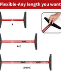Built Like A Tank Stair Tread Jig And Adjustable Template Locking Bars for Tighter Fittings and precise length variations.