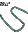 Heavy Duty 140 Link Roller Chain And Chain Breaker Kit For 50cc To 125cc Dirt Bikes ATVs Go Karts Scooters Green