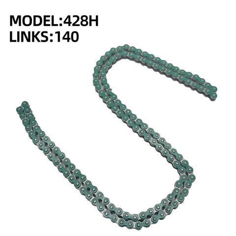 Heavy Duty 140 Link Roller Chain And Chain Breaker Kit For 50cc To 125cc Dirt Bikes ATVs Go Karts Scooters Green