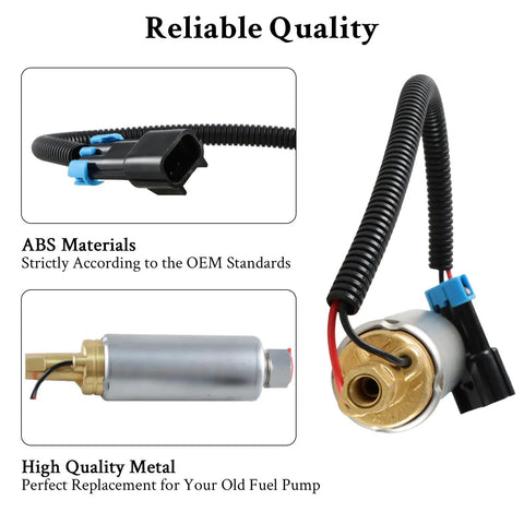 Low Pressure Boat Fuel Pump For Mercury Mercruiser V6 V8 Marine Engines 4.3L 5.0L 5.7L Carbureted Replacement 861155A3 935432 18-8868