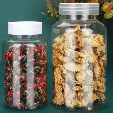 50 Pack Clear 5Ml Plastic Lab Bottles With Wide Mouth Caps For Reagents, Samples And Liquid Storage, Transparent Cylindrical Polyethylene Bottles With Leakproof Screw Caps, Your Go To Food Safe Lab Storage Solution. clear plastic bottles with white screw caps for dried flowers