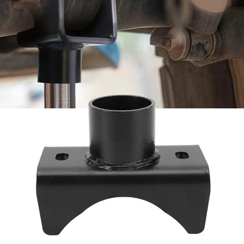 Rugged Bottle Jack Axle Adapter For Safe Lifting In Garages And Off Road Use Built Tough Weatherproof And Portable Keeps You Stable