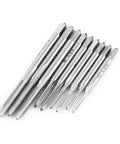 Metric Tap And Die Set 30 Pcs Hand Tools Kit For Threading With Adjustable Wrench Pro Grade Coarse And Fine Dies High Carbon Steel Machined
