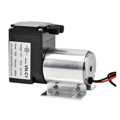 Awesome Vn-C1 12V 24V Electric Diaphragm Vacuum Pump For Negative Pressure Applications High Flow Rate 15L Min With Powerful 10W Motor Compact Design Ideal For Lab Or Industrial Tasks Reliable And Efficient Peristaltic Style Operation