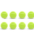 Shock absorbing feet for Indoor Bike Trainer Rocker Base, set of 8, lime green color, compatible with stable cycling workouts.