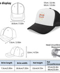 Breathable Womens Running Hat With Low Profile Unstructured Fit Dope Adjustable Buckle Six Vent Eyelets size chart