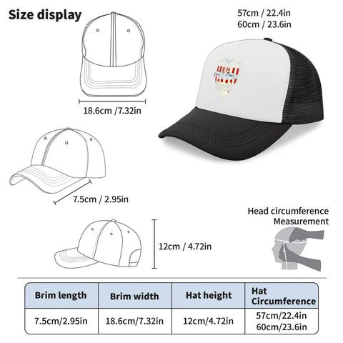 Breathable Womens Running Hat With Low Profile Unstructured Fit Dope Adjustable Buckle Six Vent Eyelets size chart