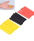 Solid 530 Piece Heat Shrink Tube Set With Color Nylon Tubing For Electrical Wire Wrap Repair And Circuit Wiring Harness Fix Kit Multiple Sizes Colors, yellow black red tubes