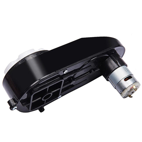 24V 390 Steering Gearbox And 24V Steering Motor For Kids Electric Ride On Cars Replacement Parts Durable Left Right Steering Kit Easy Install