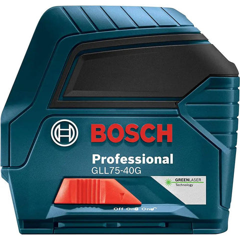 Beefy Outdoor Green Cross Line Laser Level With 75 Ft Range, Self Leveling, Horizontal And Vertical Modes, Electronic Laser, close-up