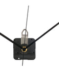 28 Mm Long Shaft Quartz Clock Movement Replacement Kit With Metal Hook For DIY Clock Repair Black Finish Jump Second