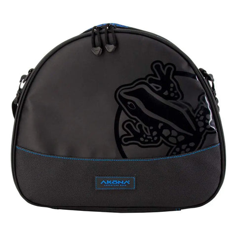 Front view of Pro Regulator Bag For Scuba Diving Made From Recycled Fabrics Tough As Nails Travel Case With Interior Straps