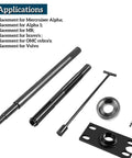 Pro Grade Gimbal Bearing Installer Kit With Puller Remover And Engine Alignment Tools For Mercruiser MR Bravo OMC Cobra And Volvo Stern Drives Replacement Set