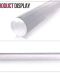 One And A Half Inch Aluminum Round Rod, Thirteen Inch Long, 6061 T6511 Pro Grade Lathe Bar Stock, extruded, shown in profile view