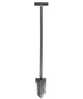 36 Inch T Handle Heavy Duty Metal Detector Shovel With Serrated Blade For Relic Hunting And Treasure Digging, full product view.